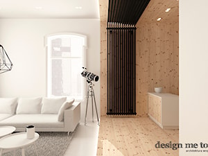 MINIMALISTYCZNA KAWALERKA - Salon, styl minimalistyczny - zdjęcie od design me too