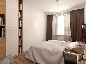 GRAZIOSO APARTAMENTY - Średnia biała sypialnia, styl nowoczesny - zdjęcie od design me too