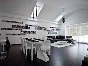 wnętrza domu w Bielsku-Białej - zdjęcie od modero architekci