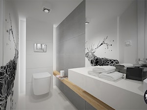 Łazienka. Minimalistycznie - zdjęcie od BYHOUSE ARCHITECTS