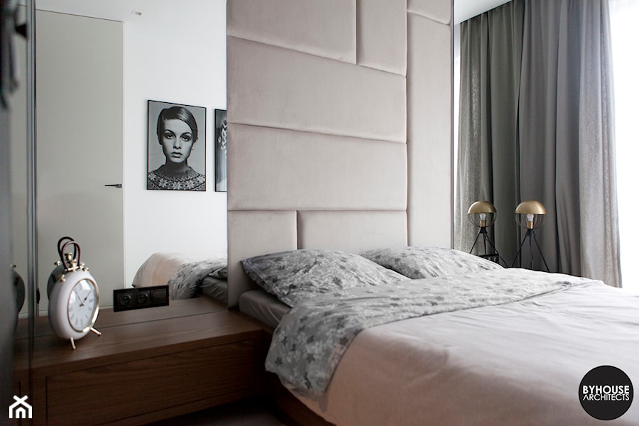 sypialnia nowoczesna - zdjęcie od BYHOUSE ARCHITECTS