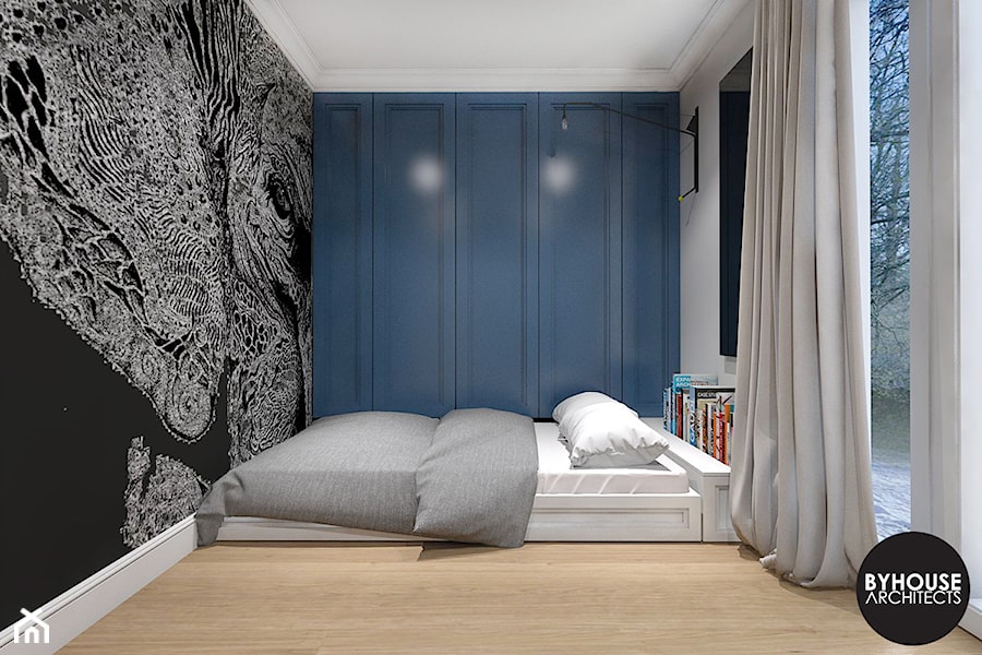 kolorLOVE - Sypialnia, styl nowoczesny - zdjęcie od BYHOUSE ARCHITECTS
