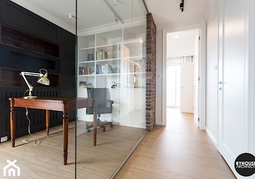 apartamentSUWAŁKI - Małe w osobnym pomieszczeniu biuro, styl nowoczesny - zdjęcie od BYHOUSE ARCHITECTS