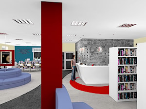 Biblioteka w Krasocinie - Wnętrza publiczne, styl nowoczesny - zdjęcie od Evolution Design