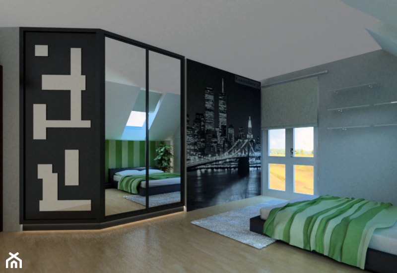 Dom na Domaniówce - Sypialnia, styl minimalistyczny - zdjęcie od Evolution Design