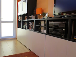 Mieszkanie - 2 pokoje - Salon, styl nowoczesny - zdjęcie od SZŁABOWICZ Pracownia wnętrz