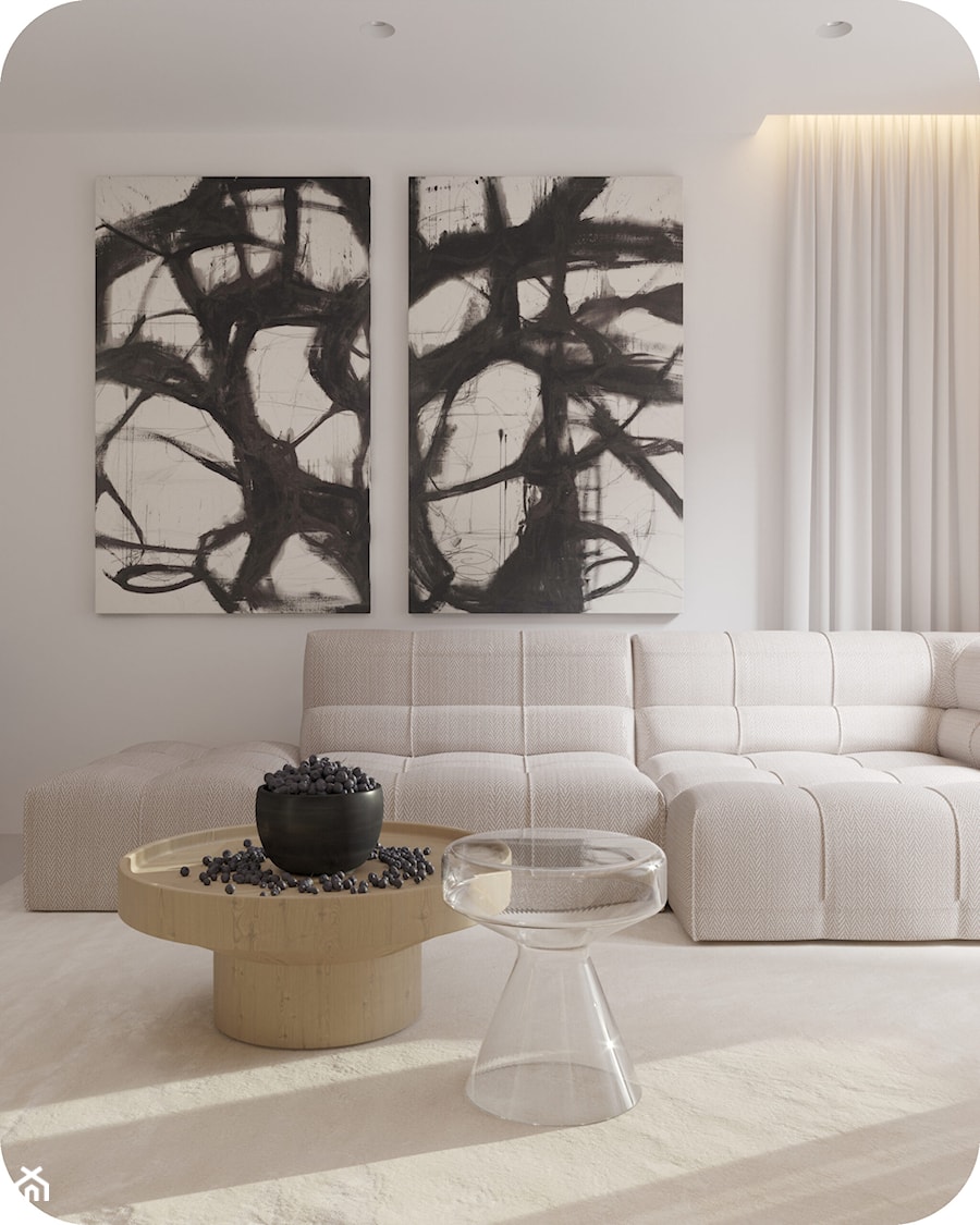 PLAC UNII GDYNIA - Salon, styl minimalistyczny - zdjęcie od Nevi Studio