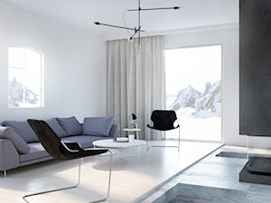 Apartament skandynawski - Salon - zdjęcie od Będkowska Studio