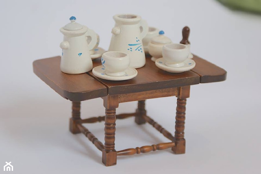 Miniaturowe mebelki do domku dla lalek - MyWoodVillage - zdjęcie od MyWoodVillage - Naturalnie i z pomysłem...