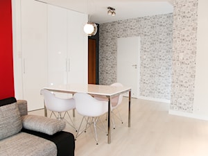 APARTAMENT NA SASKIEJ KĘPIE - Salon, styl minimalistyczny - zdjęcie od YNOX Projektowanie i Aranżacje wnętrz Marlena i Robert Kościółek