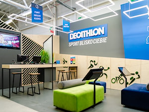 DECATHLON STREFA KLIENTA - Wnętrza publiczne, styl nowoczesny - zdjęcie od DALMIKO DESIGN Pracownia Projektowa