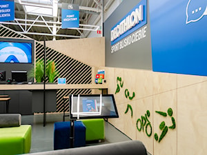 DECATHLON STREFA KLIENTA - Wnętrza publiczne, styl nowoczesny - zdjęcie od DALMIKO DESIGN Pracownia Projektowa