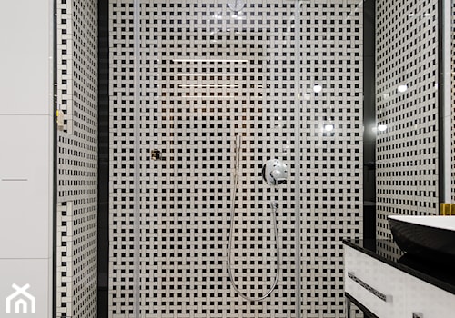 PO DRUGIEJ STRONIE LUSTRA - Średnia bez okna łazienka, styl nowoczesny - zdjęcie od DALMIKO DESIGN Pracownia Projektowa