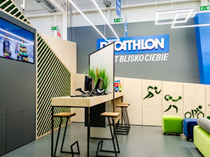 DECATHLON STREFA KLIENTA - Wnętrza publiczne, styl nowoczesny - zdjęcie od DALMIKO DESIGN Pracownia Projektowa