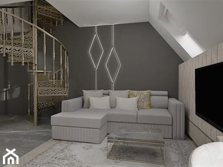 Aranżacje wnętrz - Salon: APARTAMENT KRÓLOWA ŚNIEGU ZAKOPANE - Salon, styl nowoczesny - DALMIKO DESIGN Pracownia Projektowa. Przeglądaj, dodawaj i zapisuj najlepsze zdjęcia, pomysły i inspiracje designerskie. W bazie mamy już prawie milion fotografii!