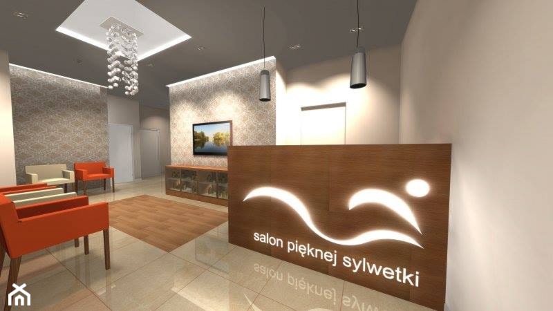 Salon kosmetyczny - Wnętrza publiczne - zdjęcie od ZAWICKA-ID Projektowanie wnętrz