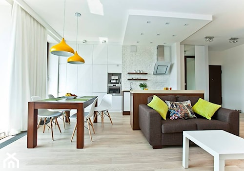 Mieszkanie na Powiślu - Jadalnia, styl nowoczesny - zdjęcie od ZAWICKA-ID Projektowanie wnętrz