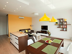 Mieszkanie na Powiślu - Salon, styl nowoczesny - zdjęcie od ZAWICKA-ID Projektowanie wnętrz