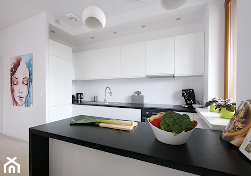 Apartament na Mokotowie-realizacja - Kuchnia, styl nowoczesny - zdjęcie od ZAWICKA-ID Projektowanie wnętrz