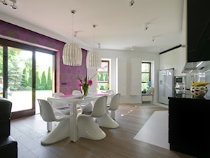 Dom w Białołęce - Kuchnia, styl nowoczesny - zdjęcie od ZAWICKA-ID Projektowanie wnętrz