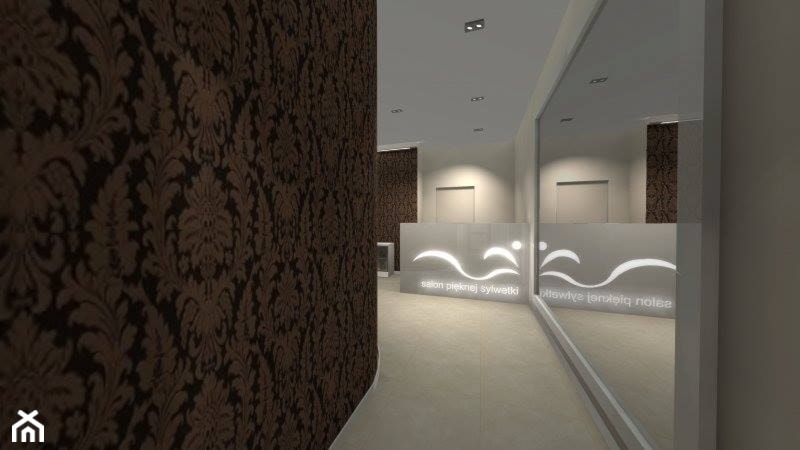 Salon kosmetyczny - Wnętrza publiczne - zdjęcie od ZAWICKA-ID Projektowanie wnętrz