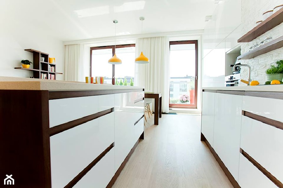 Mieszkanie na Powiślu - Kuchnia, styl nowoczesny - zdjęcie od ZAWICKA-ID Projektowanie wnętrz