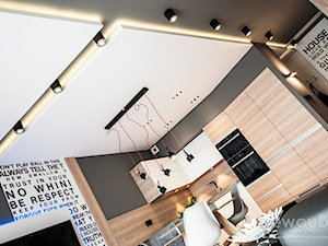 mieszkanie w centrum miasta - Salon, styl nowoczesny - zdjęcie od Projektowanie i aranżacja wnętrz mieszkalnych i komercyjnych