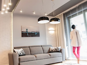 mieszkanie wrocław - Salon, styl nowoczesny - zdjęcie od Projektowanie i aranżacja wnętrz mieszkalnych i komercyjnych
