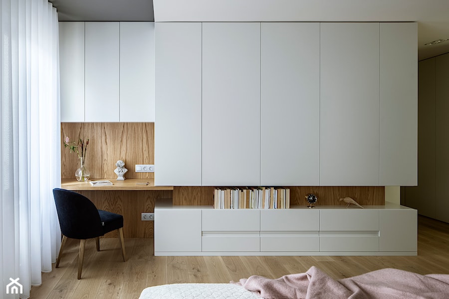 Apartament 150m2 - Sypialnia, styl nowoczesny - zdjęcie od PELIKAM
