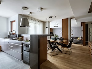 Apartament 150m2 - Kuchnia, styl nowoczesny - zdjęcie od PELIKAM