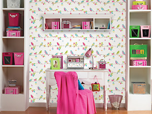 Średni biały pokój dziecka dla dziecka dla dziewczynki, styl nowoczesny - zdjęcie od Kids Town