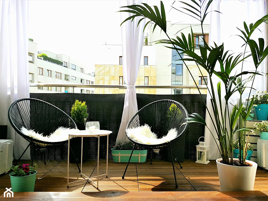 Balkon - Taras, styl nowoczesny - zdjęcie od SP INTERIOR by Sylwia Palczewska