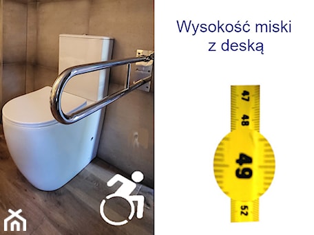 Aranżacje wnętrz - Łazienka: Wc kompakt ceramiczny JENA dla niepełnosprawnych 49cm z deską - Akcjum . Przeglądaj, dodawaj i zapisuj najlepsze zdjęcia, pomysły i inspiracje designerskie. W bazie mamy już prawie milion fotografii!