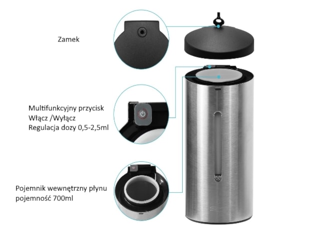 Automatyczny dozownik mydła - zdjęcie od Akcjum - Homebook