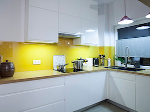 Parter w domu jednorodzinnym - Kuchnia, styl nowoczesny - zdjęcie od Patyna Projekt