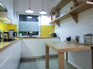 Parter w domu jednorodzinnym - Kuchnia, styl nowoczesny - zdjęcie od Patyna Projekt