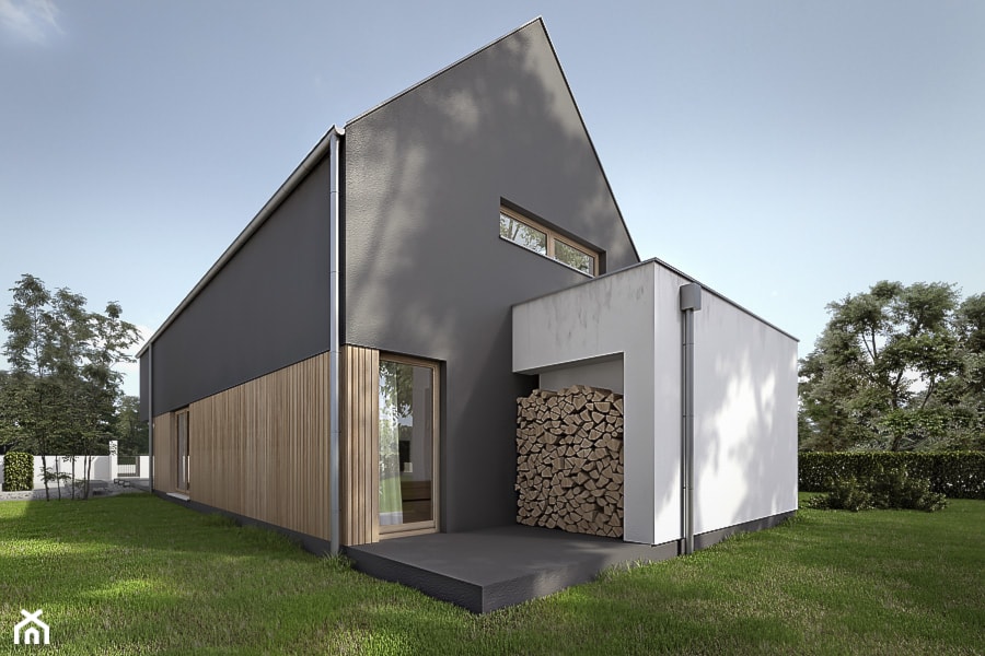 Projekt domu jednorodzinnego w Tulcach - Nowoczesne domy, styl nowoczesny - zdjęcie od CONDE konrad idaszewski architekt