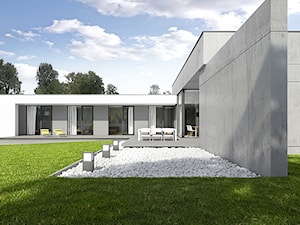 Dom parterowy - Nowoczesne domy, styl nowoczesny - zdjęcie od CONDE konrad idaszewski architekt