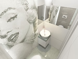 Projekt WC - Łazienka, styl nowoczesny - zdjęcie od Tomasz Korżyński Design