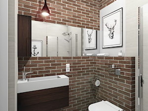 Projekt małej łazienki - zdjęcie od Tomasz Korżyński Design
