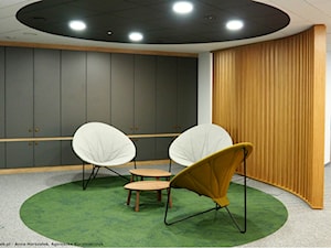 Biuro w domowym stylu - Biuro, styl nowoczesny - zdjęcie od Anna Maria Marszałek Studio Projektowe