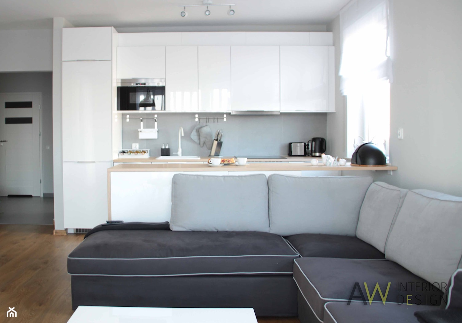 Apartemant Kraków - Kuchnia, styl nowoczesny - zdjęcie od AW INTERIOR DESIGN Agnieszka Wójcik - Homebook