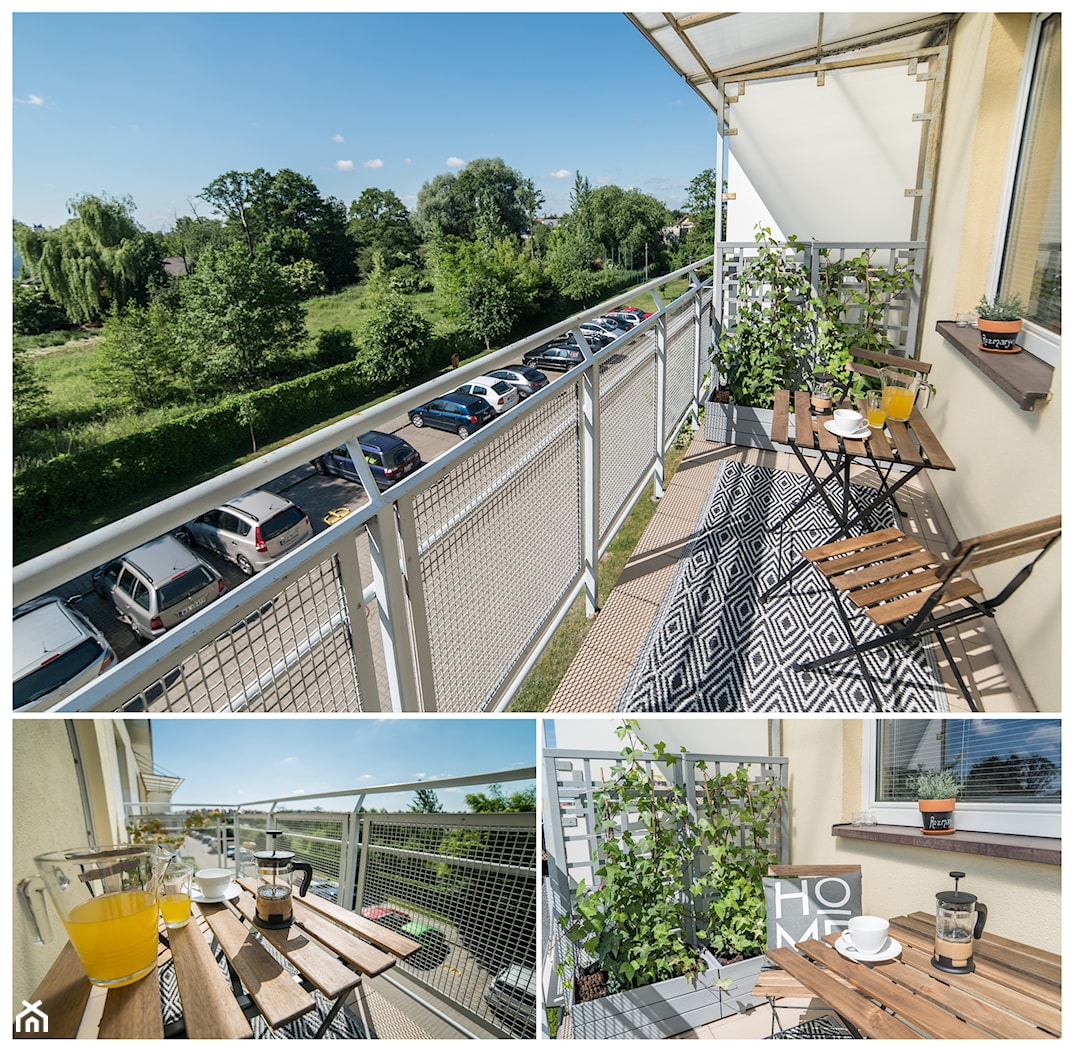 Home Staging balkonu - zdjęcie od Miejskie Ziele - Homebook