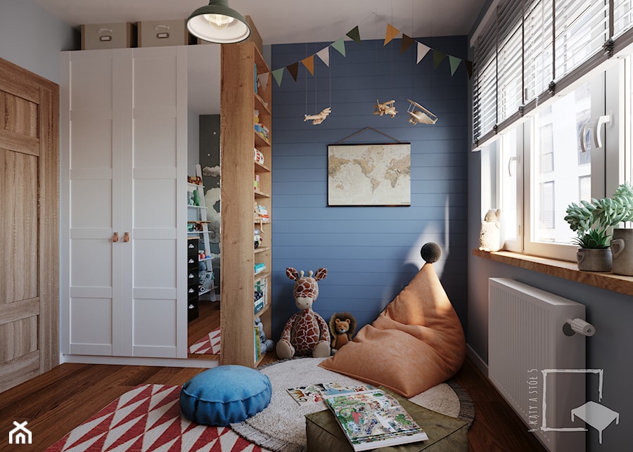 Szałwia Farm-Home - Pokój dziecka, styl rustykalny - zdjęcie od 4 kąty a stół 5
