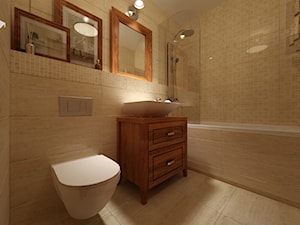 Nowodwory - Średnia bez okna z punktowym oświetleniem łazienka, styl tradycyjny - zdjęcie od 4 kąty a stół 5