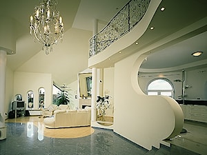 Projekt rezydencji Villanette - OPAL - salon - zdjęcie od Architekci VILLANETTE