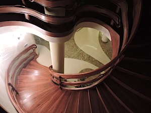 Projekty rezydencji Villanette - schody - zdjęcie od Architekci VILLANETTE