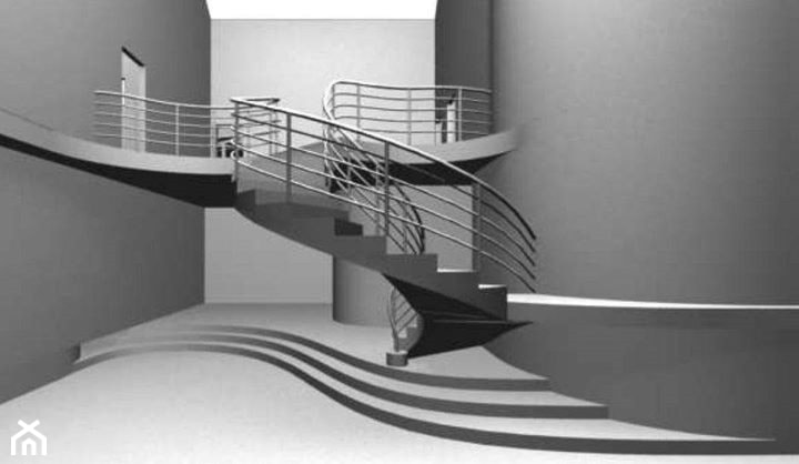 Projekt rezydencji Villanette - SILVANO - schody - zdjęcie od Architekci VILLANETTE