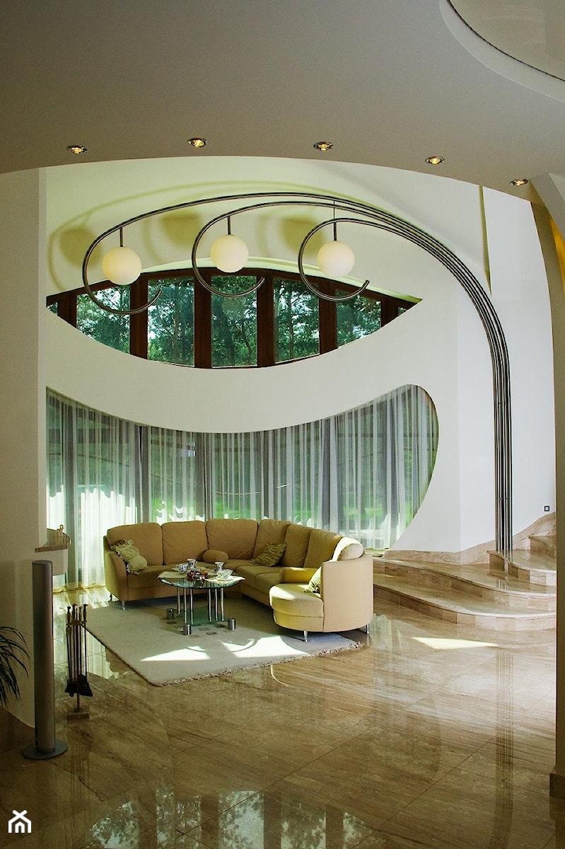 Projekt rezydencji Villanette - SWING - salon - zdjęcie od Architekci VILLANETTE