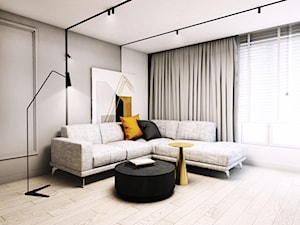 Mieszkanie w Katowicach - Salon, styl nowoczesny - zdjęcie od FOORMA Pracownia Architektury Wnętrz